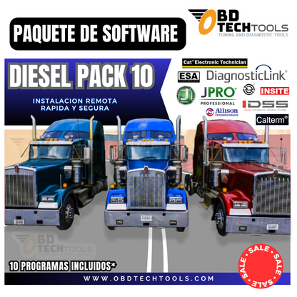 Paquete de Software Diesel (10 Programas)