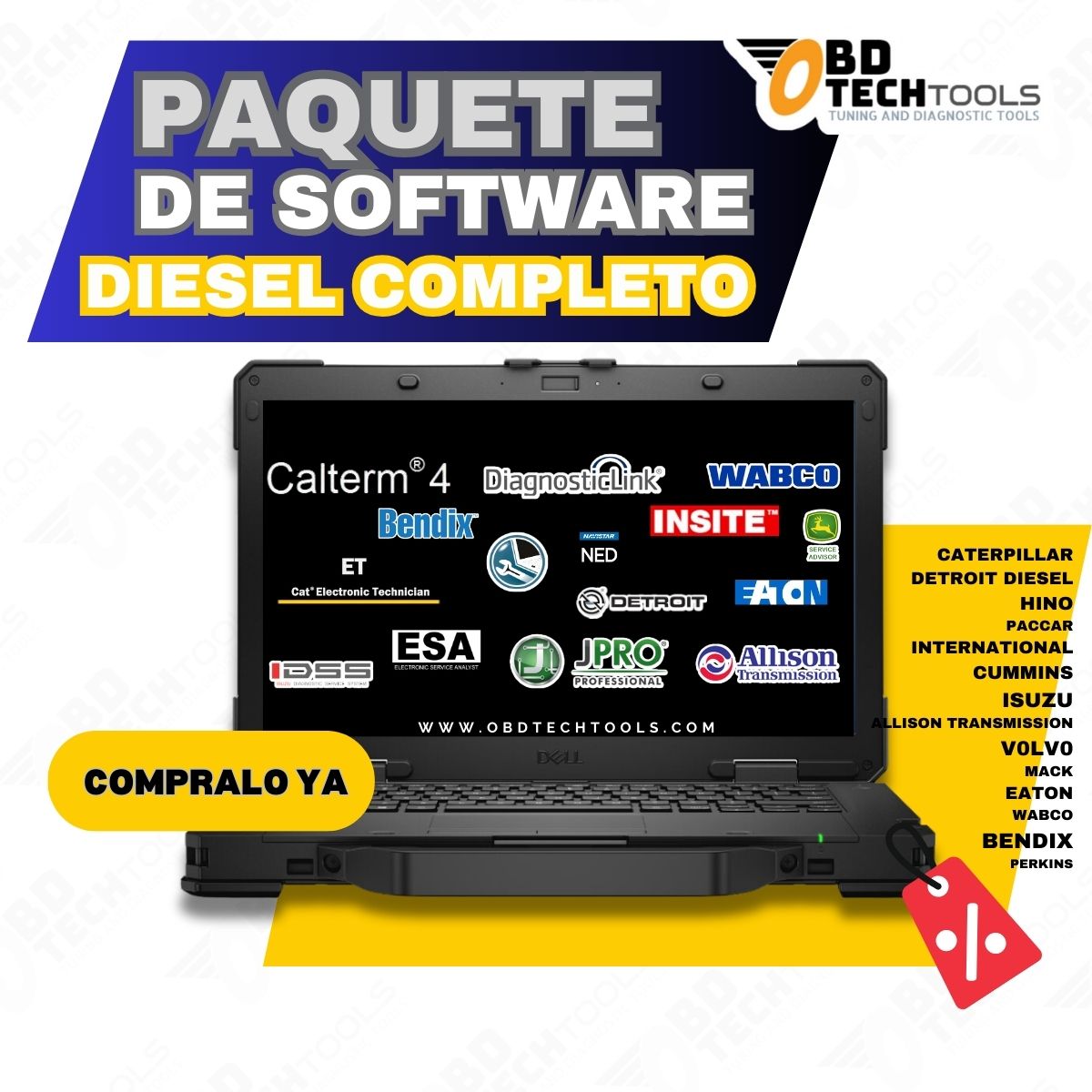 Paquete de Software Diesel Completo