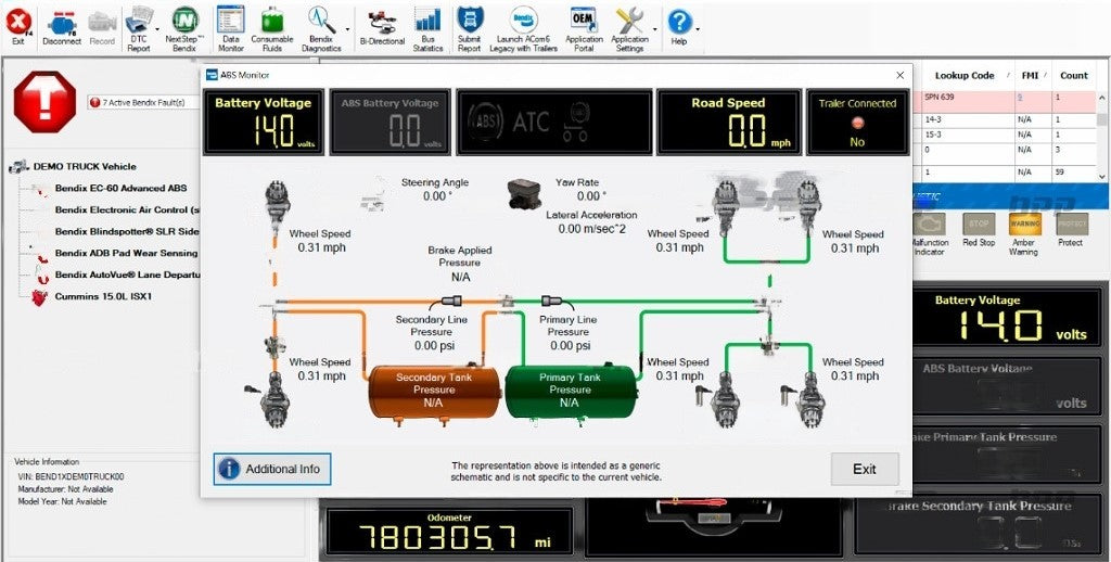 Bendix ACom Pro Diagnostics 2023