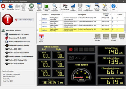 Bendix ACom Pro Diagnostics 2023