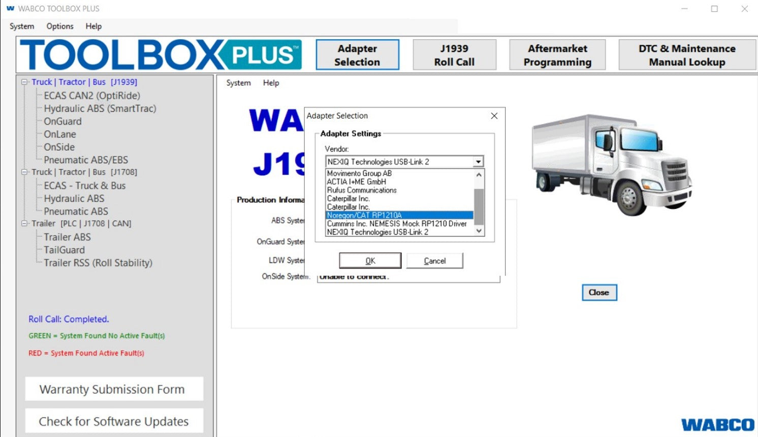 Meritor Wabco Toolbox Obd Tech Tools