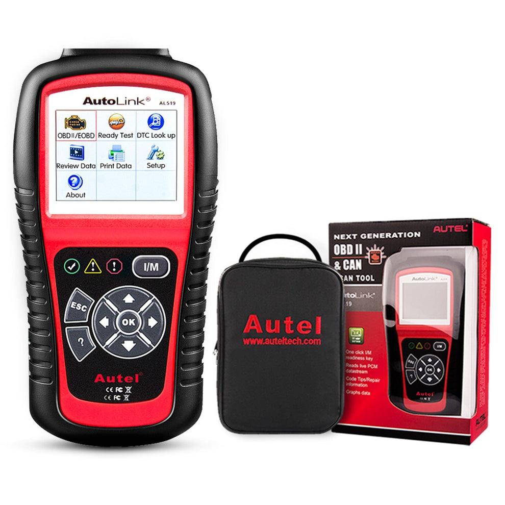 Autel AutoLink AL519 OBD2 Scanner Diagnostic Tool – OBD TECH TOOLS